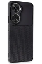 Uray store Huawei Nova 12 SE Kılıf Auto Focus Karbon Kapak - Siyah - Görsel 2