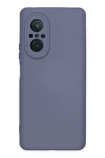 Uray store Huawei Nova 9 SE Kılıf Nano içi Kadife Silikon - Gri