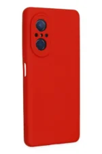 Uray store Huawei Nova 9 SE Kılıf Nano içi Kadife Silikon - Kırmızı - Görsel 2