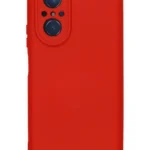 Uray store Huawei Nova 9 SE Kılıf Nano içi Kadife Silikon - Kırmızı