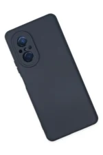 Uray store Huawei Nova 9 SE Kılıf Nano içi Kadife Silikon - Lacivert - Görsel 3