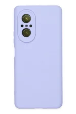 Uray store Huawei Nova 9 SE Kılıf Nano içi Kadife Silikon - Lila
