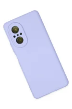 Uray store Huawei Nova 9 SE Kılıf Nano içi Kadife Silikon - Lila - Görsel 3