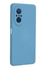 Uray store Huawei Nova 9 SE Kılıf Nano içi Kadife Silikon - Mavi - Görsel 2