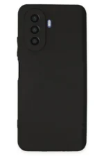 Uray store Huawei Nova Y70 Kılıf First Silikon - Siyah
