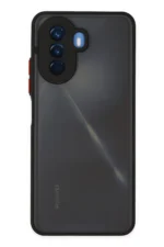 Uray store Huawei Nova Y70 Kılıf Montreal Silikon Kapak - Siyah