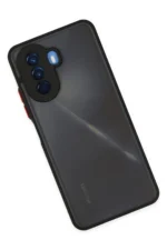 Uray store Huawei Nova Y70 Kılıf Montreal Silikon Kapak - Siyah - Görsel 3