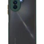 Uray store Huawei Nova Y70 Kılıf Montreal Silikon Kapak - Yeşil