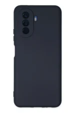 Uray store Huawei Nova Y70 Kılıf Nano içi Kadife Silikon - Lacivert
