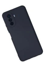 Uray store Huawei Nova Y70 Kılıf Nano içi Kadife Silikon - Lacivert - Görsel 3