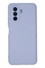 Uray store Huawei Nova Y70 Kılıf Nano içi Kadife Silikon - Lila