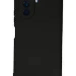 Uray store Huawei Nova Y70 Kılıf Nano içi Kadife Silikon - Siyah