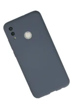 Uray store Huawei P Smart 2019 Kılıf Nano içi Kadife Silikon - Gri - Görsel 2