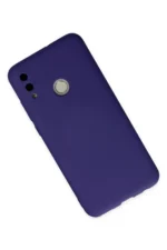 Uray store Huawei P Smart 2019 Kılıf Nano içi Kadife Silikon - Mor - Görsel 2