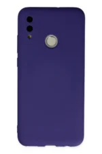 Uray store Huawei P Smart 2019 Kılıf Nano içi Kadife Silikon - Mor