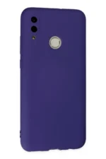 Uray store Huawei P Smart 2019 Kılıf Nano içi Kadife Silikon - Mor - Görsel 3