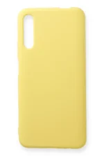 Uray store Huawei P Smart Pro / Y9S Kılıf Nano içi Kadife Silikon - Sarı