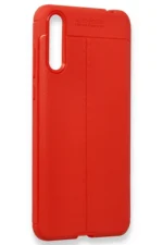 Uray store Huawei P Smart S Kılıf Auto Focus Kapak - Kırmızı - Görsel 3