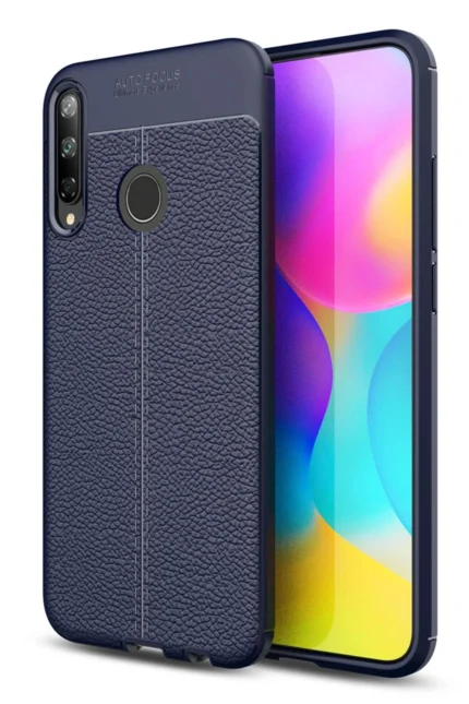 Uray store Huawei P40 Lite E Kılıf Auto Focus Kapak - Lacivert