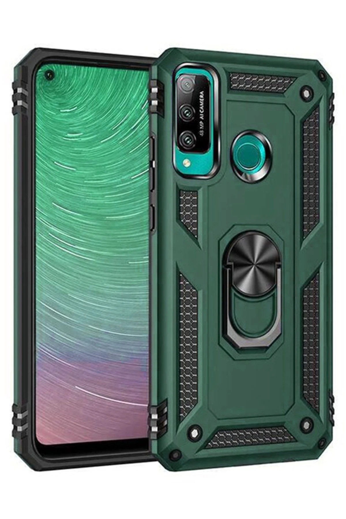 newface-huawei-p40-lite-e-kilif-sofya-yuzuklu-silikon-kapak-yesil-default Uray store Huawei P40 Lite E Kılıf Sofya Yüzüklü Silikon Kapak - Yeşil - Görsel 1