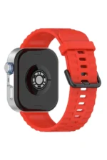 Uray store Huawei Watch Fit 3 Klasik Kordon - Kırmızı - Görsel 3