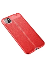 Uray store Huawei Y5P Kılıf Auto Focus Kapak - Kırmızı - Görsel 2