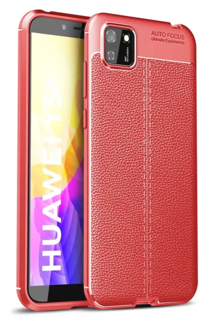 Uray store Huawei Y5P Kılıf Auto Focus Kapak - Kırmızı
