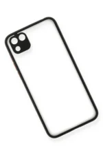 Uray store Huawei Y5P Kılıf Montreal Silikon Kapak - Siyah - Görsel 3