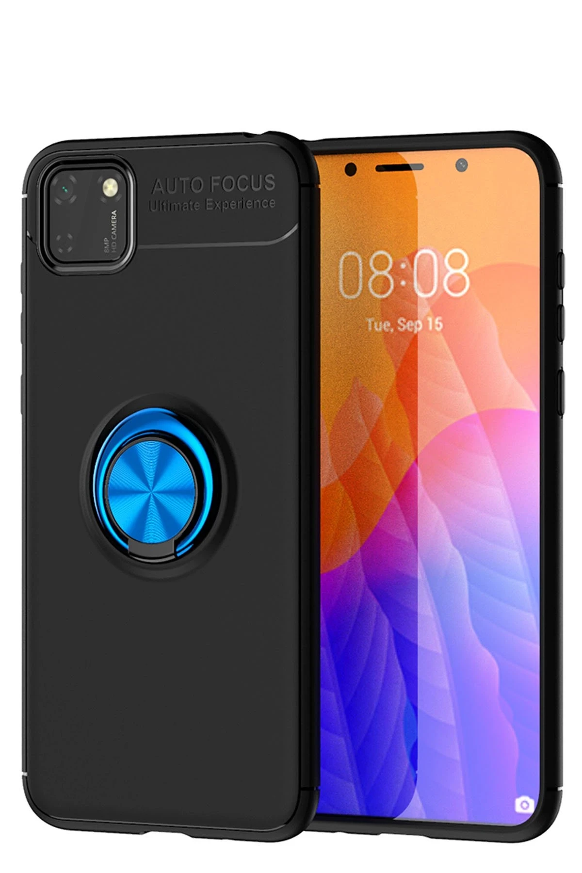 newface-huawei-y5p-kilif-range-yuzuklu-silikon-siyah-mavi-default Uray store Huawei Y5P Kılıf Range Yüzüklü Silikon - Siyah-Mavi - Görsel 1