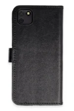 Uray store Huawei Y5P Kılıf Trend S Plus Kapaklı Kılıf - Siyah