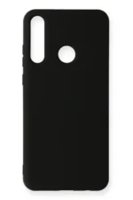 Uray store Huawei Y6P Kılıf Nano içi Kadife Silikon - Siyah