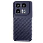 Uray store İnfinix GT 20 Pro Kılıf Auto Focus Karbon Kapak - Lacivert