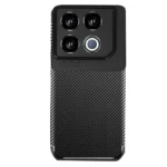 Uray store İnfinix GT 20 Pro Kılıf Auto Focus Karbon Kapak - Siyah