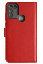 Uray store İnfinix Hot 10 Play Kılıf Trend S Plus Kapaklı Kılıf - Kırmızı