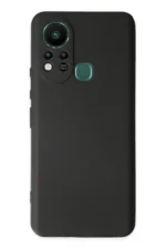 Uray store İnfinix Hot 11s Kılıf First Silikon - Siyah