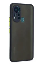 Uray store İnfinix Hot 11s Kılıf Montreal Silikon Kapak - Lacivert - Görsel 2