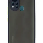 Uray store İnfinix Hot 11s Kılıf Montreal Silikon Kapak - Lacivert