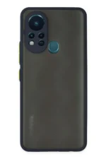Uray store İnfinix Hot 11s Kılıf Montreal Silikon Kapak - Lacivert