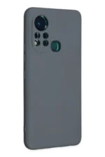 Uray store İnfinix Hot 11s Kılıf Nano içi Kadife Silikon - Gri - Görsel 2