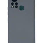 Uray store İnfinix Hot 11s Kılıf Nano içi Kadife Silikon - Gri
