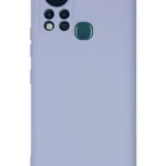 Uray store İnfinix Hot 11s Kılıf Nano içi Kadife Silikon - Lila