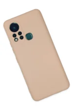 Uray store İnfinix Hot 11s Kılıf Nano içi Kadife Silikon - Pudra - Görsel 3