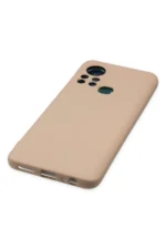 Uray store İnfinix Hot 11s Kılıf Nano içi Kadife Silikon - Pudra - Görsel 4