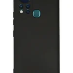 Uray store İnfinix Hot 11s Kılıf Nano içi Kadife Silikon - Siyah