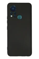 Uray store İnfinix Hot 11s Kılıf Nano içi Kadife Silikon - Siyah