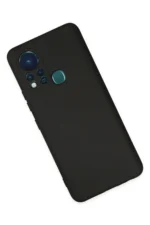 Uray store İnfinix Hot 11s Kılıf Nano içi Kadife Silikon - Siyah - Görsel 3