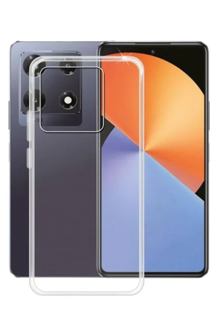 Uray store İnfinix Note 30 Pro 4G Kılıf Lüx Şeffaf Silikon