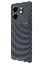 Uray store İnfinix Hot 50i 4G Auto Focus Karbon Kapak - Lacivert - Görsel 2