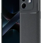 Uray store İnfinix Hot 50i 4G Kılıf Auto Focus Karbon Kapak - Siyah