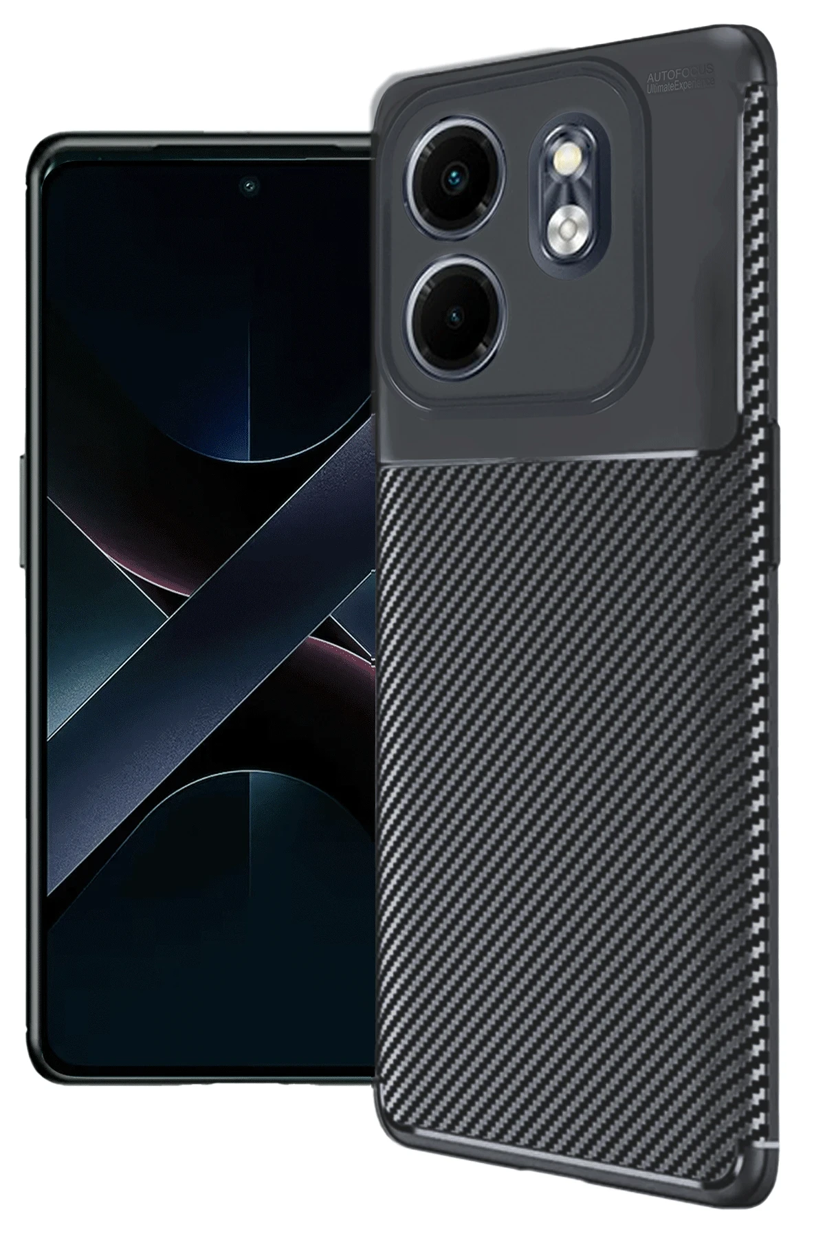 newface-infinix-smart-9-kilif-auto-focus-karbon-kapak-siyah-default Uray store İnfinix Hot 50i 4G Kılıf Auto Focus Karbon Kapak - Siyah - Görsel 1